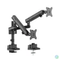Kép 1/13 - ACT AC8328 Dual monitor arm office solid pro, with mechanical spring