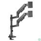 Kép 8/17 - ACT AC8343 Dual Monitor Arm Office Premium with Gas Spring Pole Mounted