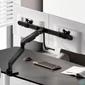 Kép 7/13 - ACT AC8344 Dual Monitor Arm Office Premium with Gas Spring Crossbar