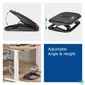 Kép 3/9 - ACT AC8020 Ergonomic Height Adjustable Footrest with Massage Rollers