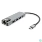 Kép 1/9 - ACT AC7091 USB-C 4K docking station for 1 HDMI Adapter Silver