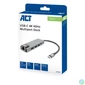 Kép 9/9 - ACT AC7091 USB-C 4K docking station for 1 HDMI Adapter Silver