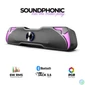 Kép 3/4 - Advance SP-230 Soundphonics 6W RMS RGB Bluetooth Speaker Black hangszóró