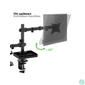 Kép 9/18 - Advance XtendMounts Dual 17"-32" Monitor Console Black