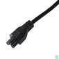 Kép 3/3 - Akyga AK-NB-01A Cloverleaf Power Cable 1,5m Black kábel