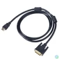 Kép 1/3 - Akyga AK-AV-11 HDMI / DVI-D (Dual Link) (24+1) Cabe 1,8m Black kábel