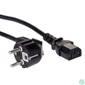Kép 1/2 - Akyga AK-PC-06A PC Power Cord Cable 3m Black kábel