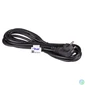 Kép 2/2 - Akyga AK-PC-06A PC Power Cord Cable 3m Black kábel