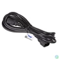 Kép 2/2 - Akyga AK-PC-07A Extension Power Cable C13 / C14 3.0m Black kábel