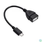 Kép 1/4 - Akyga AK-AD-09 USB-A /microUSB-B adapter cable 0,15m Black kábel