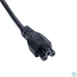 Kép 2/3 - Akyga AK-NB-09A Clover Leaf cable 1,5m Black kábel