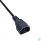 Kép 3/3 - Akyga AK-NB-09A Clover Leaf cable 1,5m Black kábel