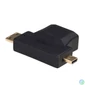 Kép 3/3 - Akyga AK-AD-23 HDMI/miniHDMI/microHDMI Adapter Black speciális átalakító