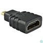 Kép 2/2 - Akyga AK-AD-10 HDMI/microHDMI Adapter Black speciális átalakító