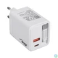 Kép 1/6 - Akyga AK-CH-30 65W Wall Charger White töltő