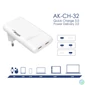 Kép 8/10 - Akyga AK-CH-32 65W Wall Charger White töltő