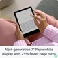 Kép 2/5 - Amazon Kindle Paperwhite (2024) 7" E-book olvasó 16GB Metallic Black (Reklámos verzió)