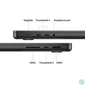 Kép 3/4 - Apple MacBook Pro 14,2" (2024) Space Black notebook
