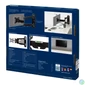 Kép 9/9 - Arctic W1C Wall Mount with Retractable Folding Arm Black