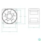 Kép 6/6 - Arctic S4028-6K 40mm Server Fan (5db/cs)