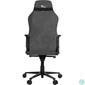 Kép 3/4 - Arozzi Vernazza Soft Fabric Gaming Chair Dark Grey gaming szék