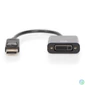 Kép 2/4 - Assmann DisplayPort - DVI-I (Dual Link) Adapter/Converter cable 0,15m Black speciális átalakító