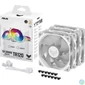 Kép 8/8 - Asus TUF Gaming TR120 ARGB Triple Pack White