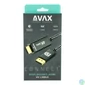 Kép 1/2 - Avax AV601 Displayport - HDMI 2.0 4K/60Hz AV 2m Cable Black kábel