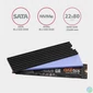 Kép 3/8 - AXAGON CLR-M2L3 Heatsink for M.2 SSD