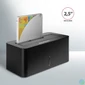 Kép 3/8 - AXAGON ADSA-SN SuperSpeed USB Compact HDD Dock mobilrack / beépítő keret