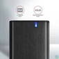 Kép 5/10 - AXAGON EEM2-SBC SuperSpeed+ USB-C - M.2 SATA SSD RAW Box Black mobilrack / beépítő keret
