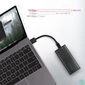 Kép 7/10 - AXAGON EEM2-SBC SuperSpeed+ USB-C - M.2 SATA SSD RAW Box Black mobilrack / beépítő keret