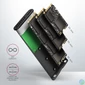 Kép 9/10 - AXAGON EEM2-SBC SuperSpeed+ USB-C - M.2 SATA SSD RAW Box Black mobilrack / beépítő keret