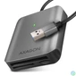 Kép 1/6 - AXAGON CRE-S3 SUPERSPEED USB-A UHS-II Card Reader Black kártyaolvasó