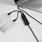 Kép 7/7 - AXAGON HUE-S2BP USB3.0 Charging Hub Black usb hub