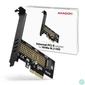 Kép 5/6 - AXAGON PCEM2-N PCIE NVME M.2 x4 M-Key slot adapter bővítőkártya