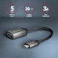 Kép 2/8 - AXAGON RUCM-AFAC USB-C > USB-A Adapter Silver speciális átalakító