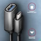 Kép 6/8 - AXAGON RUCM-AFAC USB-C > USB-A Adapter Silver speciális átalakító