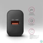 Kép 4/7 - AXAGON ACU-QC18 QC3.0 Wall Charger 18W Black töltő