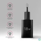Kép 5/7 - AXAGON ACU-QC18 QC3.0 Wall Charger 18W Black töltő