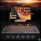 Kép 2/11 - AXAGON HMC-KB-HU USB-C 5Gbps Keyboard 9in1 Hub Silver HU billentyűzet
