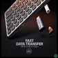 Kép 6/11 - AXAGON HMC-KB-HU USB-C 5Gbps Keyboard 9in1 Hub Silver HU billentyűzet