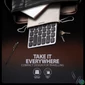 Kép 9/11 - AXAGON HMC-KB-US USB-C 5Gbps Keyboard 9in1 Hub Silver US billentyűzet