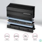 Kép 2/4 - AXAGON CLR-M2XL heatsink for M.2 SSD