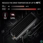 Kép 4/4 - AXAGON CLR-M2XL heatsink for M.2 SSD