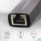 Kép 2/8 - AXAGON ADE-TR USB3.2 SuperSpeed USB Gigabit Ethernet hálókártya