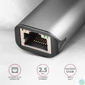 Kép 2/5 - AXAGON ADE-25R SuperSpeed USB-A 2,5 Gigabit Ethernet hálókártya