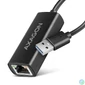 Kép 1/5 - AXAGON ADE-AR USB-A Gigabit Ethernet Adapter Black hálókártya