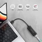 Kép 3/5 - AXAGON ADE-AR USB-A Gigabit Ethernet Adapter Black hálókártya