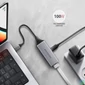 Kép 4/5 - AXAGON ADE-TXPD USB-C Gigabit Ethernet Adapter hálókártya